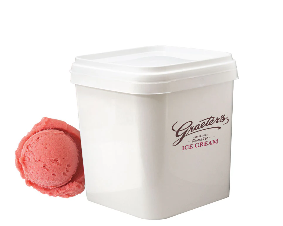 1.5 Gallon Raspberry Sorbet