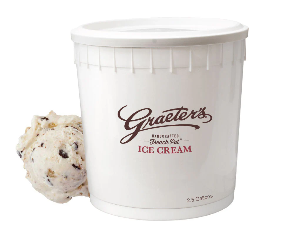 Bulk 2.5 Gallon Cookie Dough Chocolate Chip